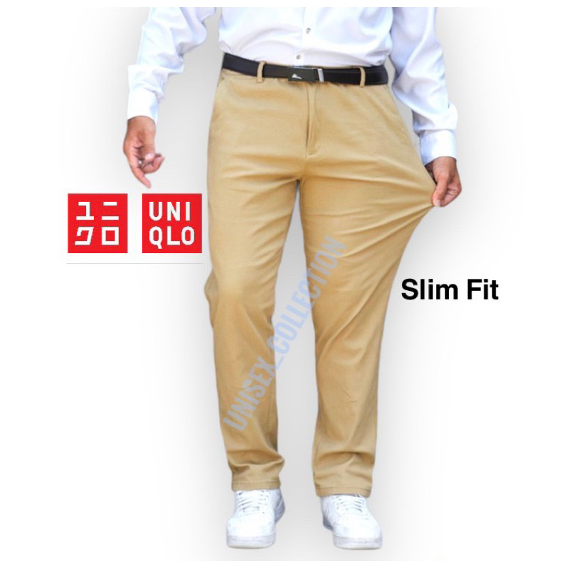 KHAKIS SELUAR SLACK UNQ SLIM FIT STRECHABLE 28-40 Fast Shipping And always Ready Stock.